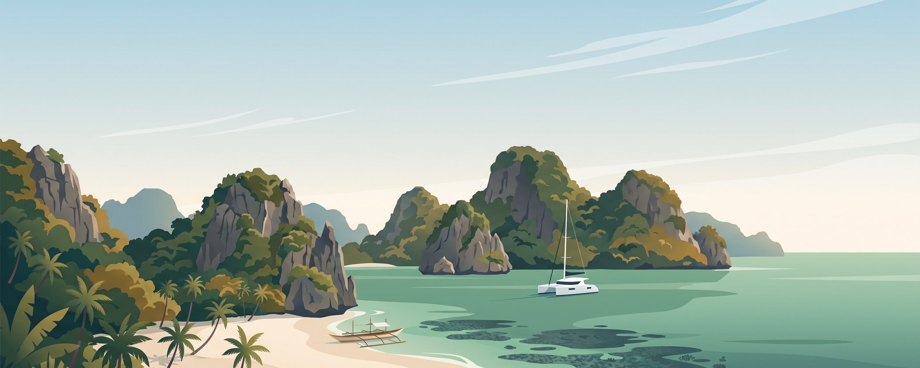 Islands, reefs and rainforest