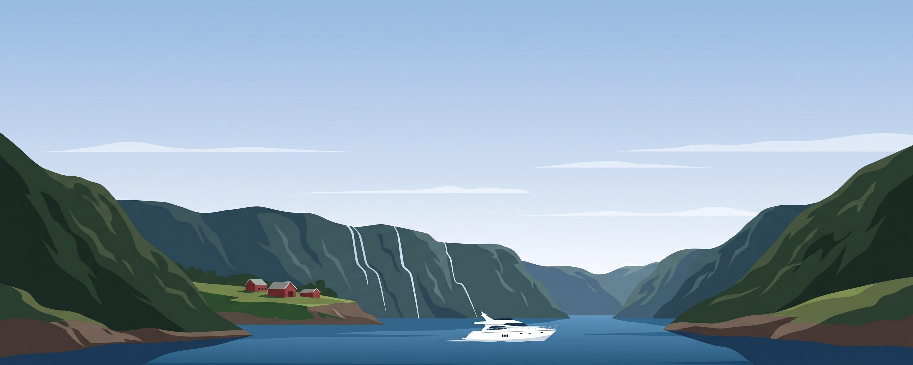 The fjords of Norway