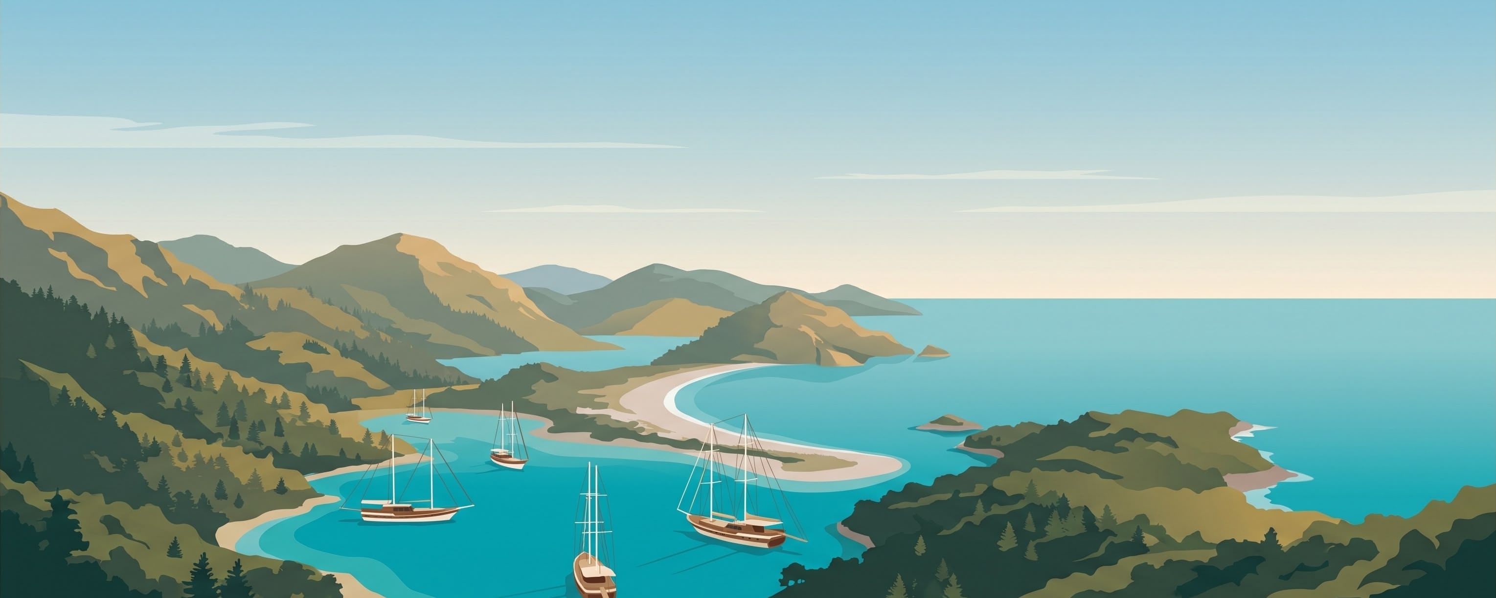 A coastline made for cruising