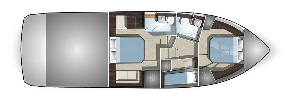 GALEON 470 SKY lower deck