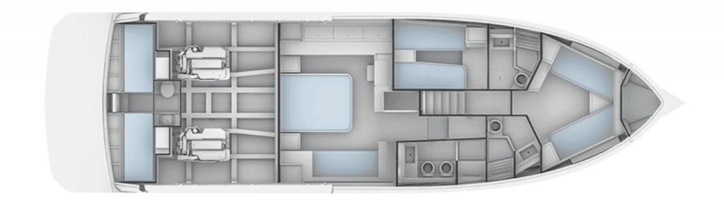 PARDO ENDURANCE 60 lower deck