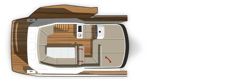 GALEON 510 SKY skydeck