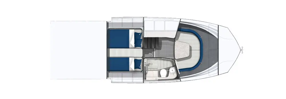 GALEON 375 GTO lower deck