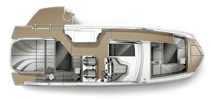 main deck GALEON 325 GTO
