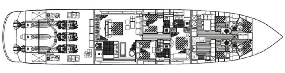 Elizaveta lower deck