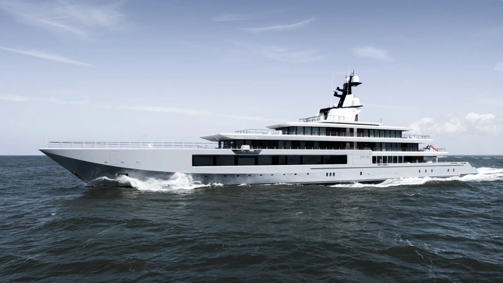 Steven Spielberg's New Mega-Yacht 109m Seven Seas Steven Spielberg's New Mega-Yacht 109m Seven Seas