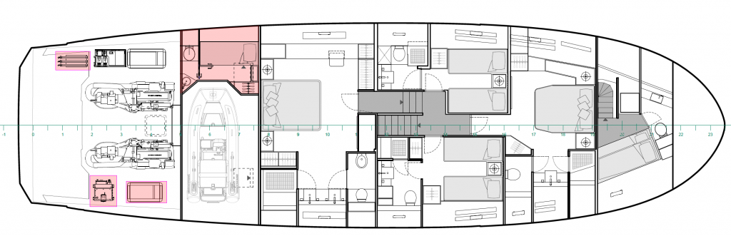 ARCADIA SHERPA 80 XL lower deck