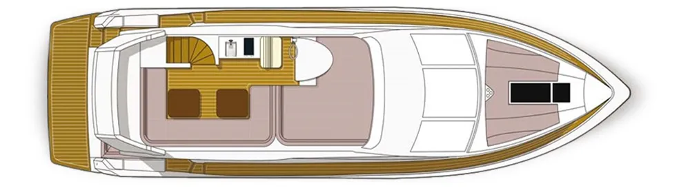 GALEON 550 FLY flybridge