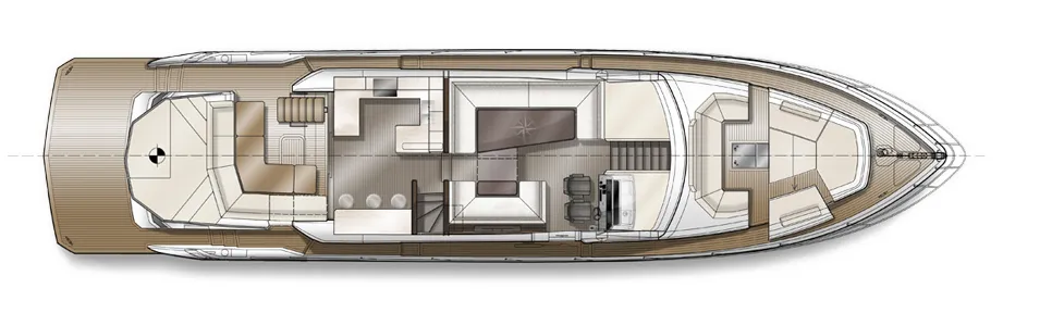 GALEON 700 SKY main deck