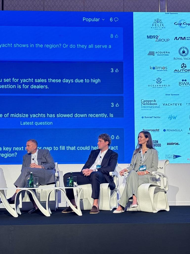 Julia Skop has joined The Gulf Superyacht Summit 2025