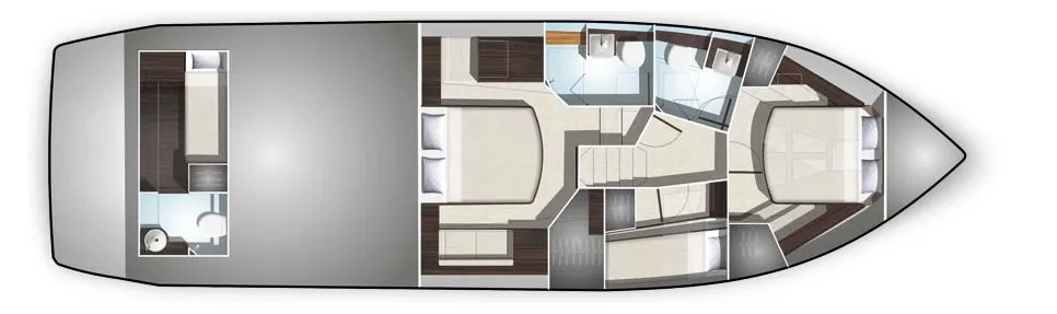 GALEON 510 SKY lower deck