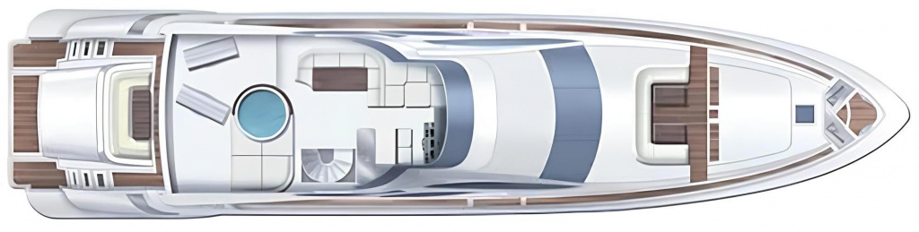 AZIMUT 98 LEONARDO flybridge