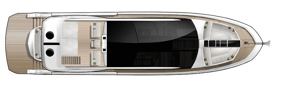 GALEON 650 SKY flybridge