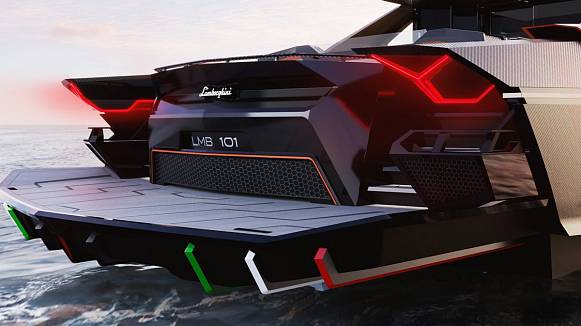 TECNOMAR FOR LAMBORGHINI 101 yacht