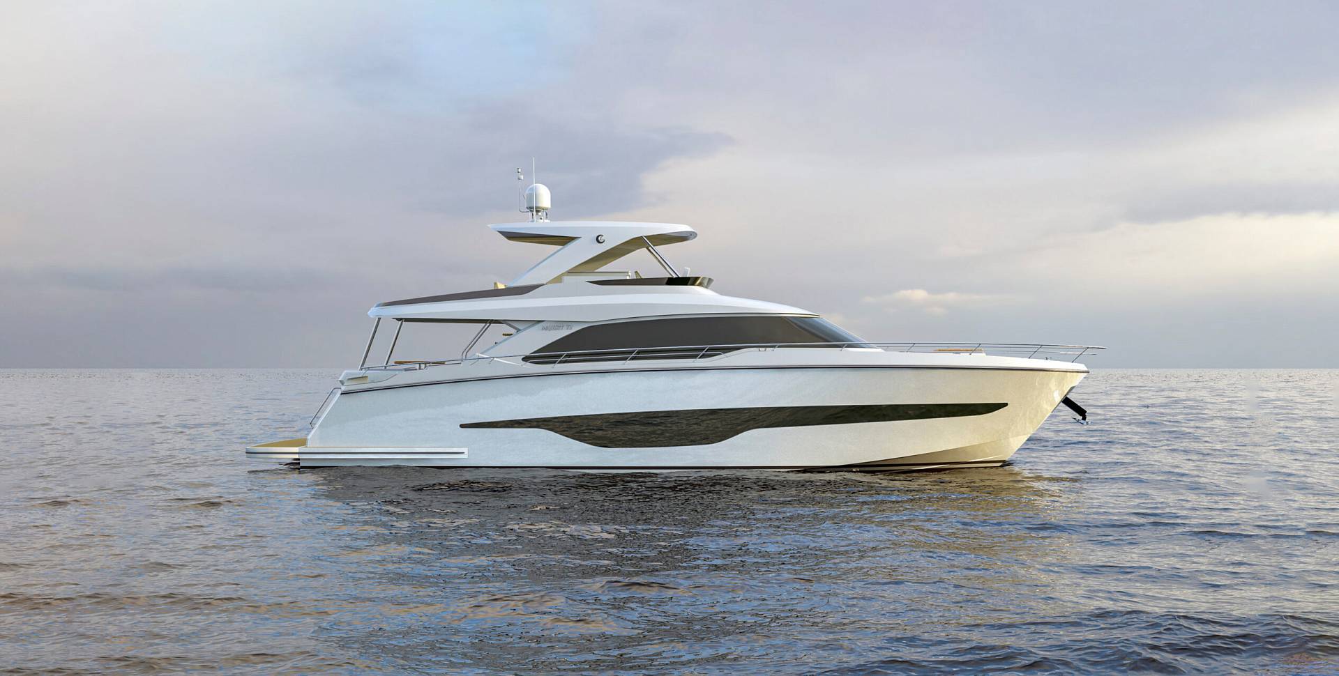 Majesty 72 yacht