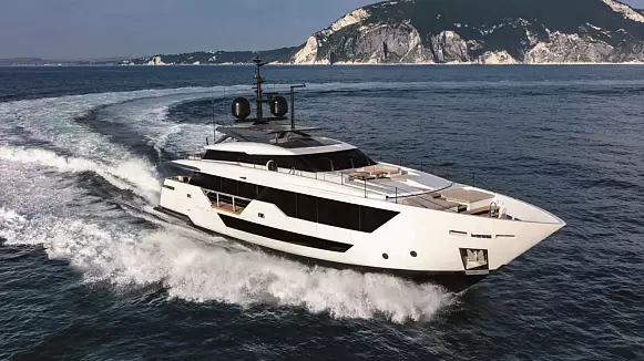 Custom Line 106 Y yacht
