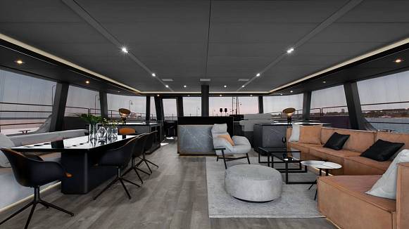 SUNREEF 80 SAILING yacht